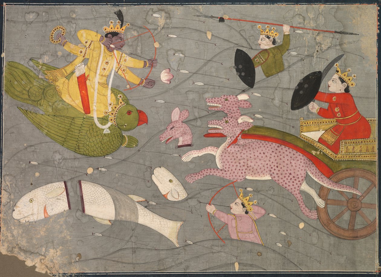 Krishna, Vanasura