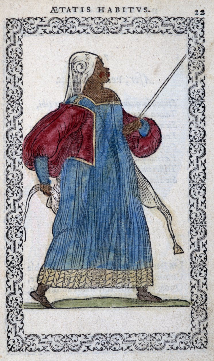 La Mağribi - Jean Sulperius tarafından “” Habits et effigies”de by Unknown artist