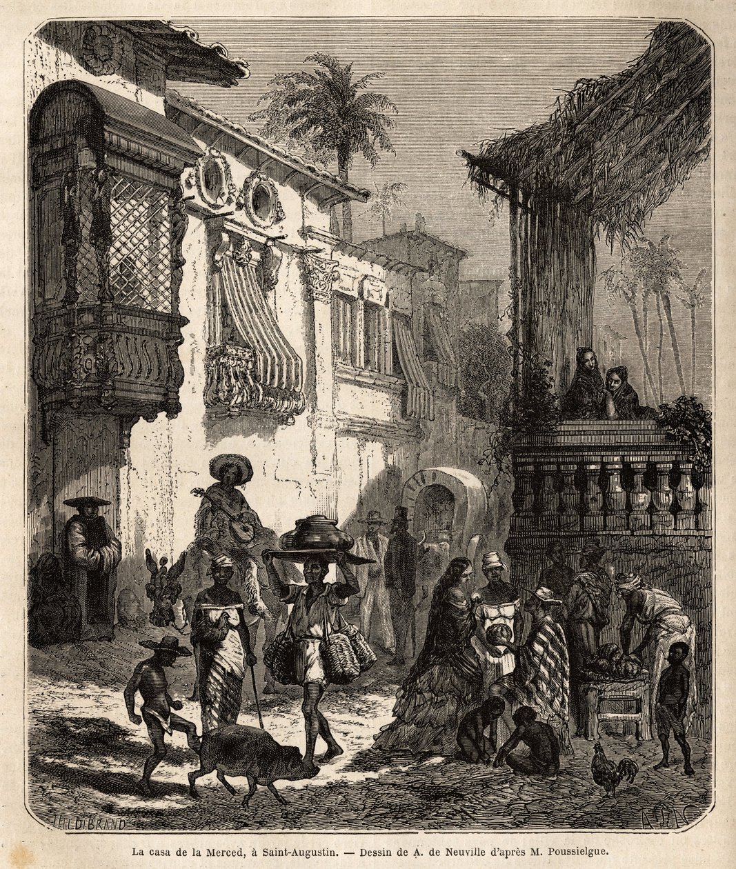 La casa de la Merced (şimdi Mercy Caddesi), Amerika Birleşik Devletleri