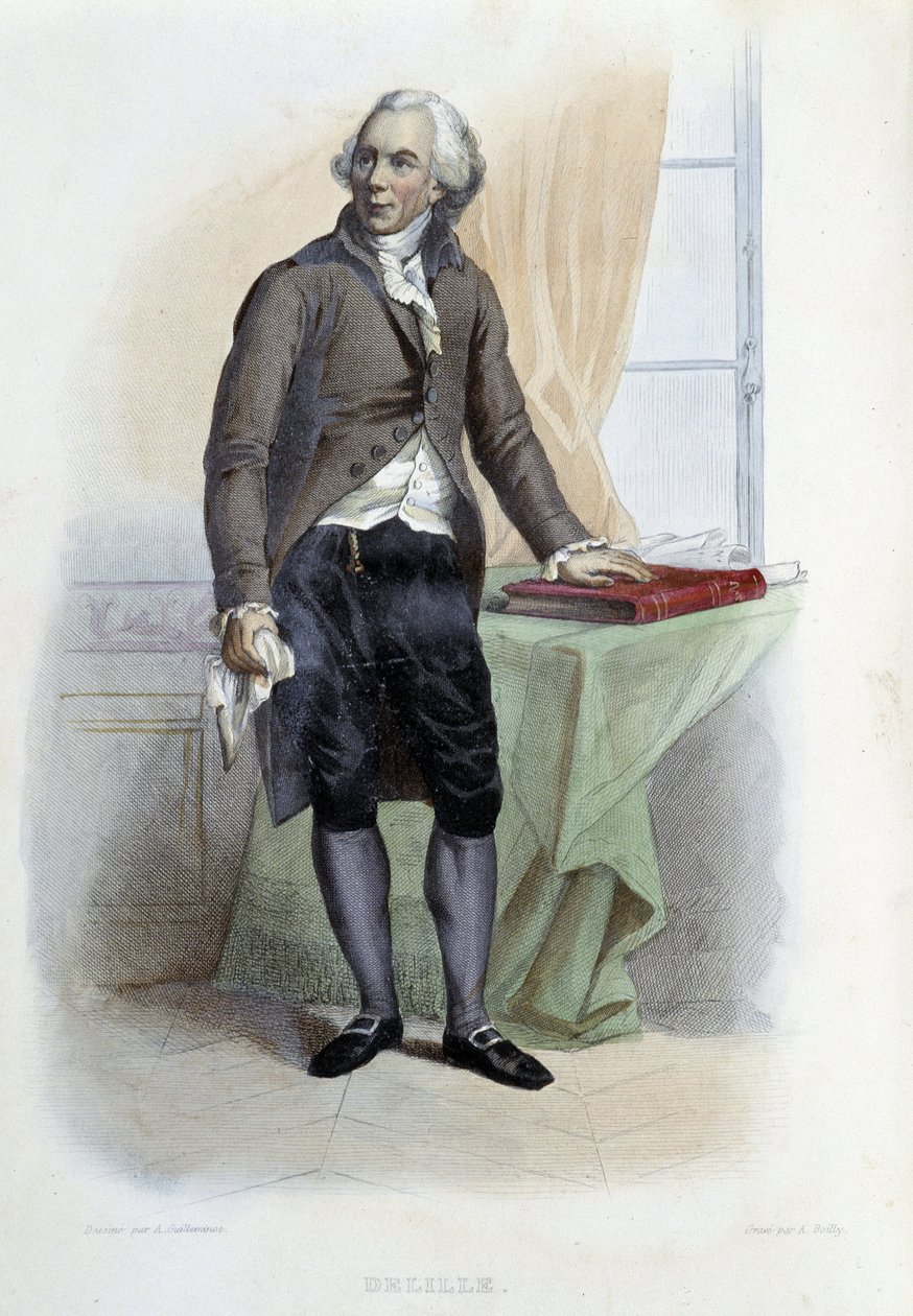 Peder Jacques Delille - “Fransız Plutarch”ta, Ed. Mennechet, Paris by Unknown artist
