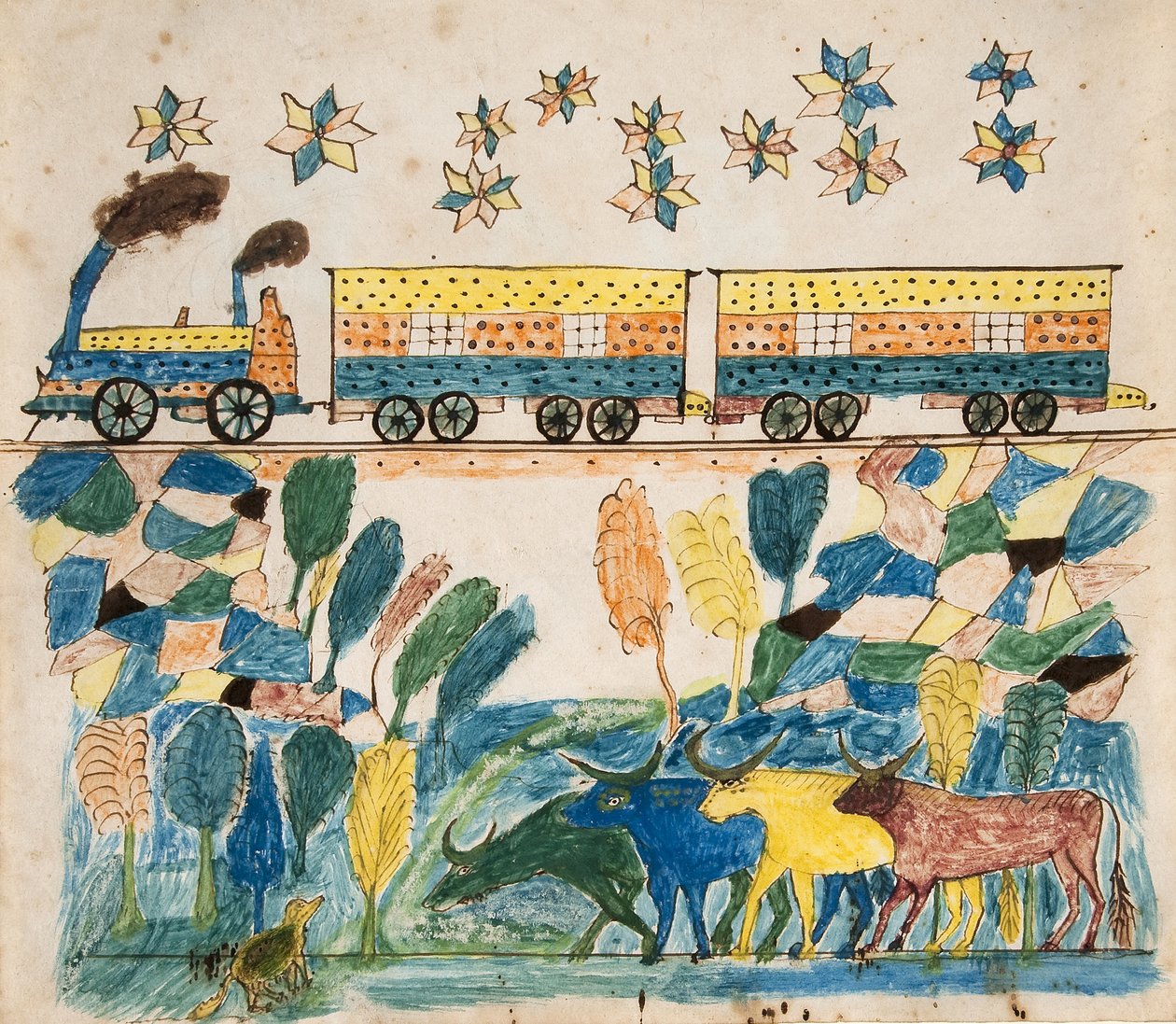 Manzara-Tren by Unknown artist