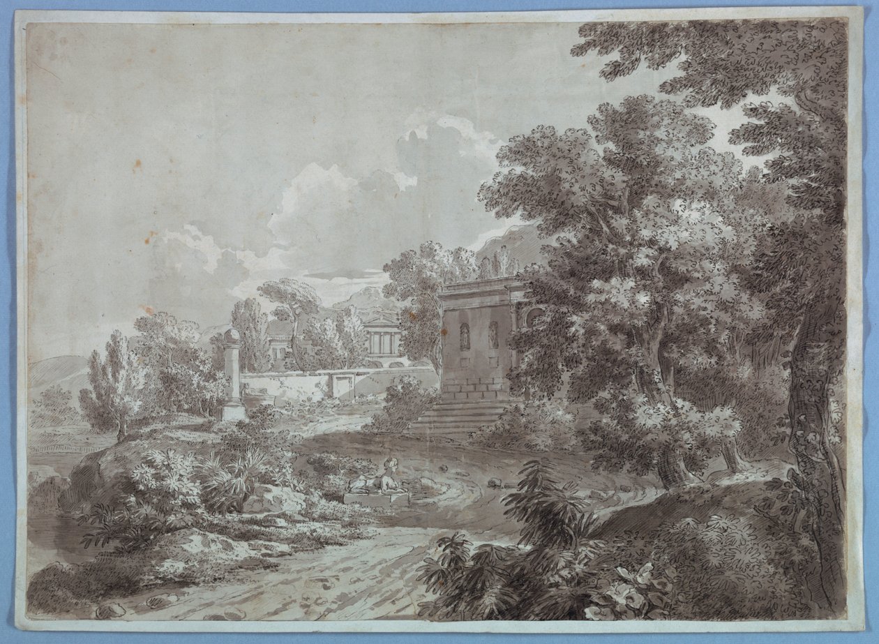 Manzara görünümü by Unknown artist