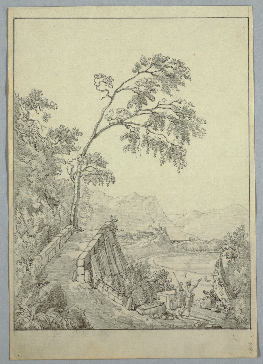 Klasik Figürlerle Peyzaj by Unknown artist