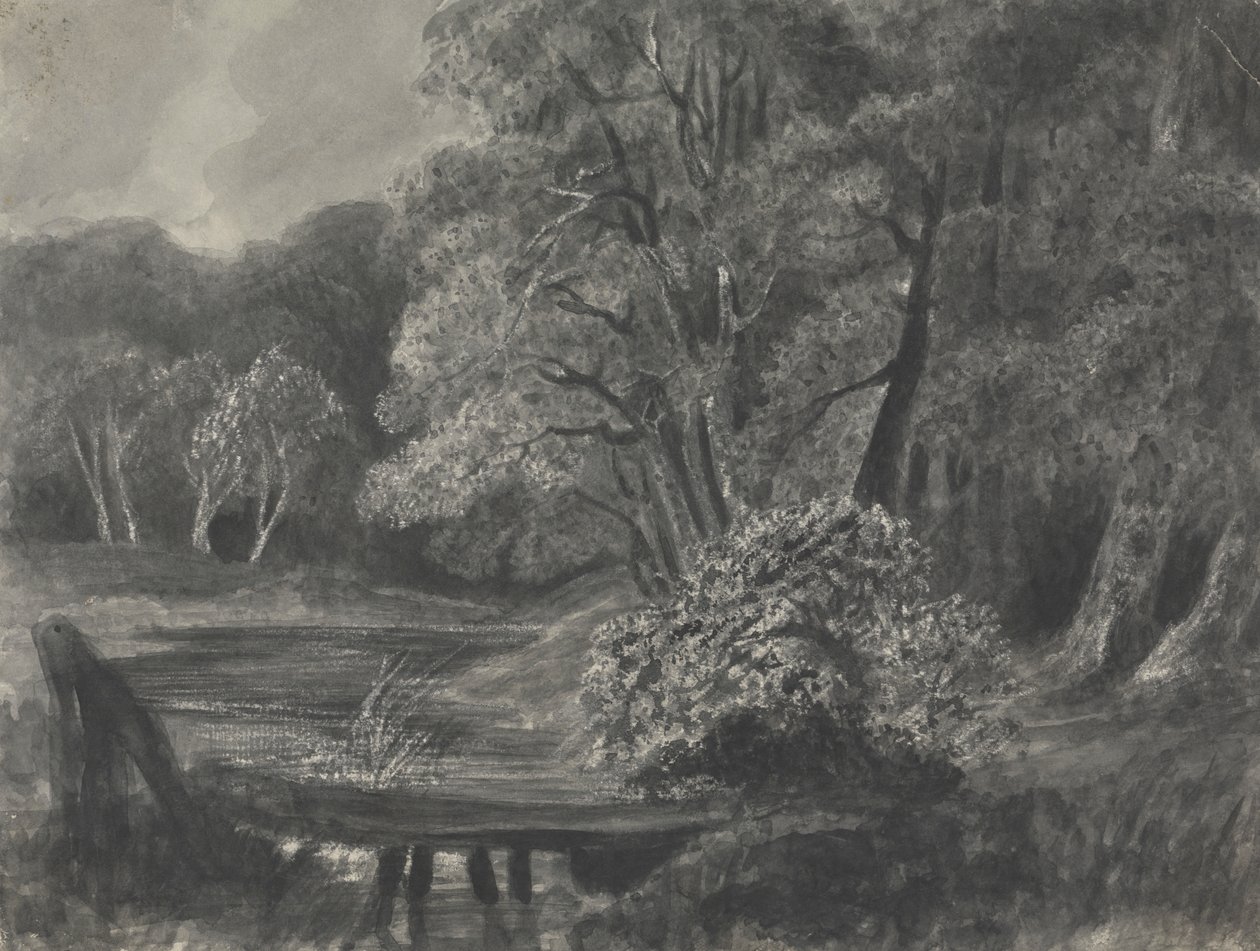 Gölet ile Manzara by Unknown artist