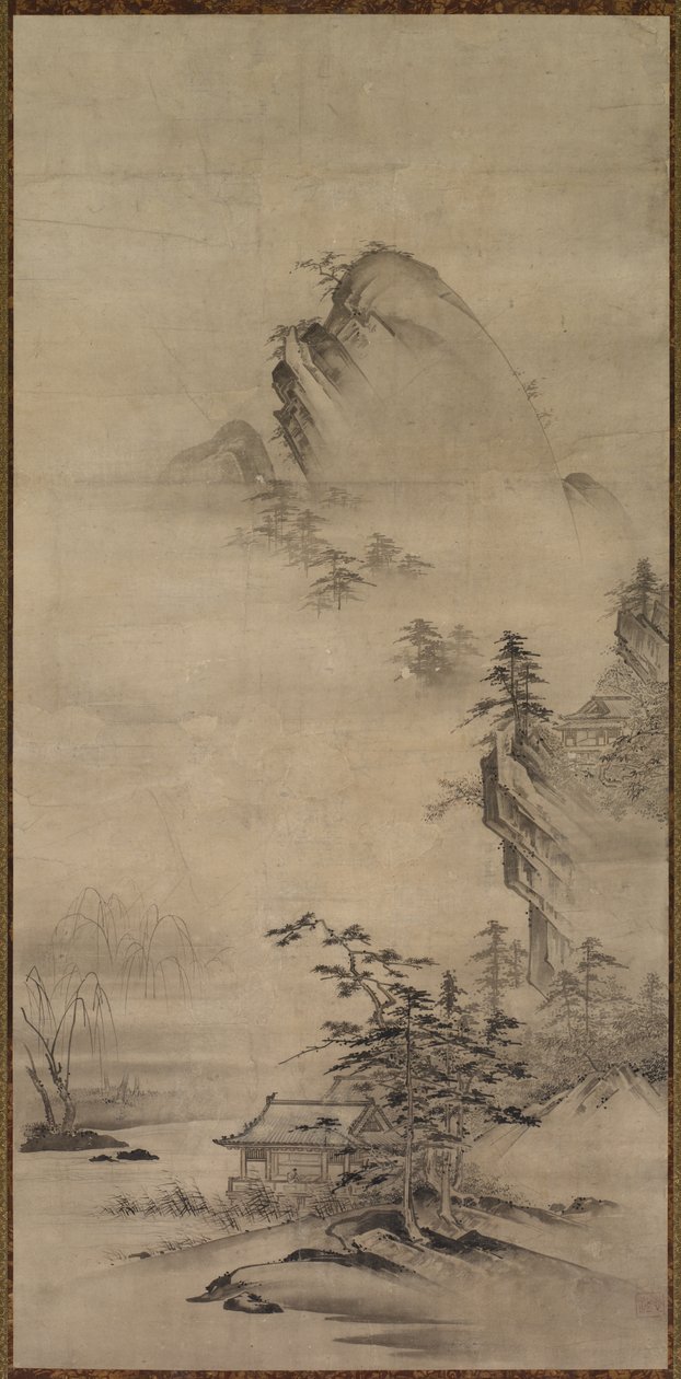 Pavyonlu Manzara by Unknown artist