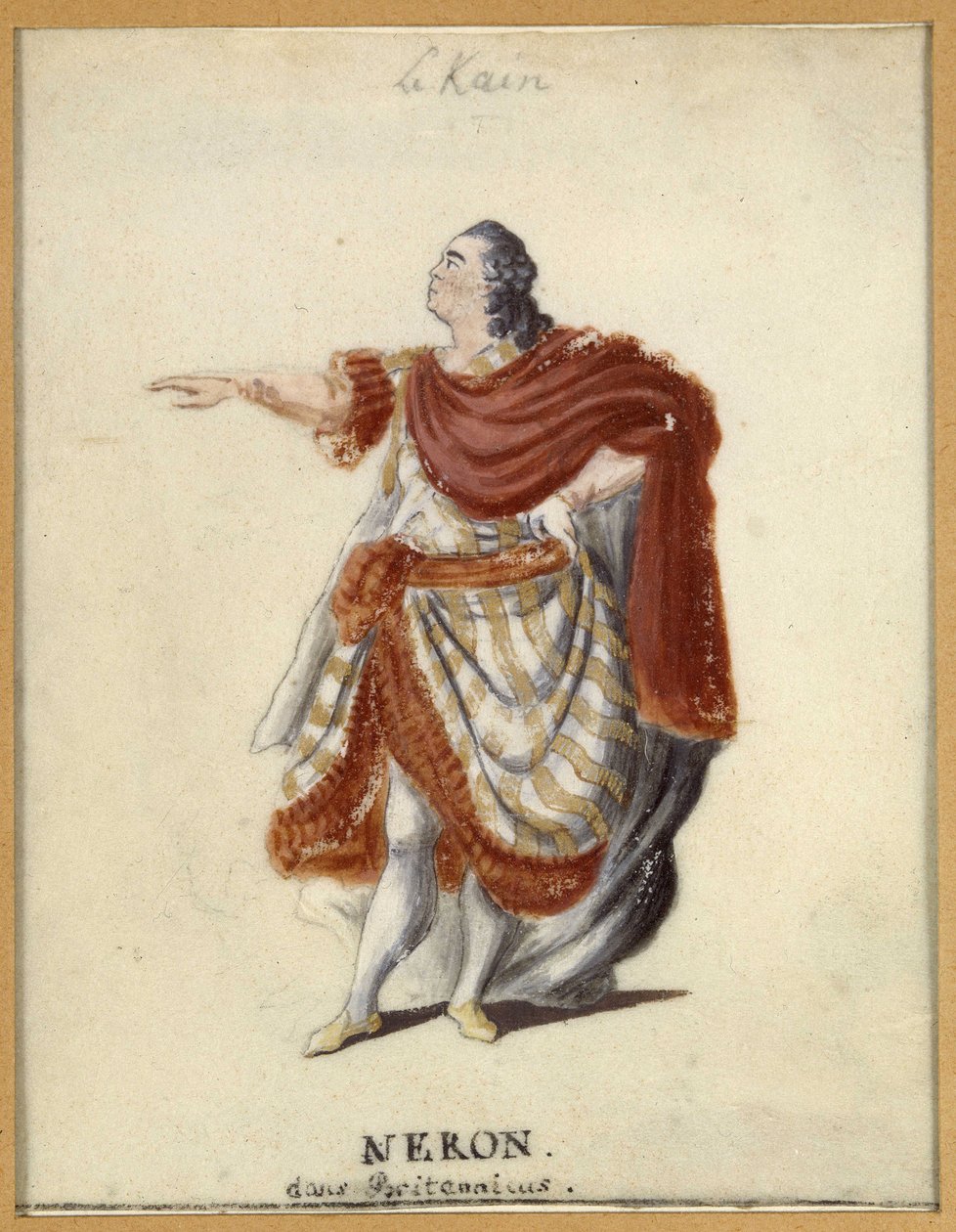 Lekain (Henri Louis Cain (Henri-Louis Le Kain) (1729-1778) Racine