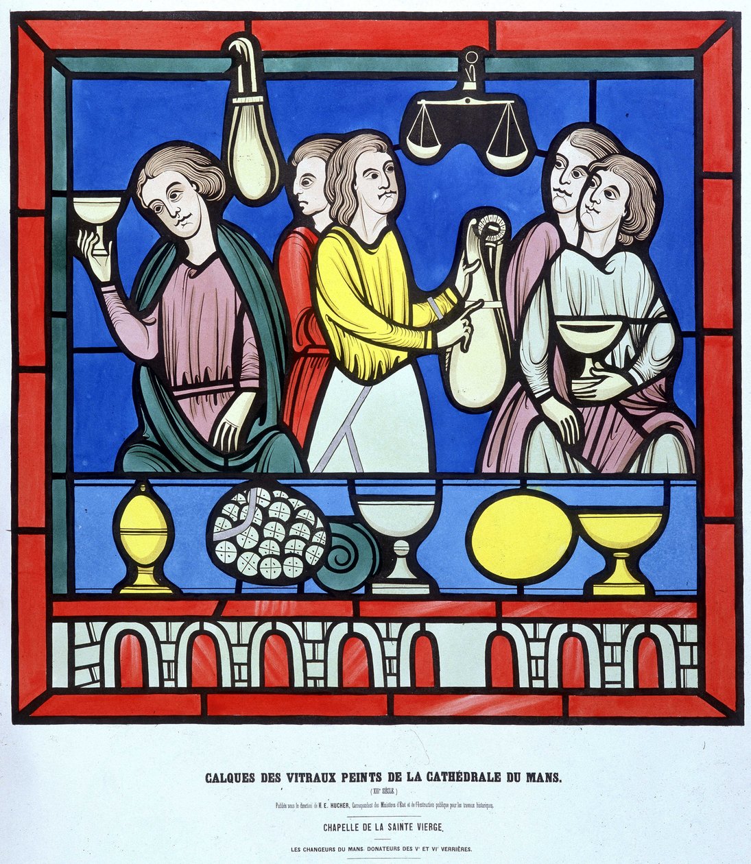 Les chanteurs du Mans - 13. yüzyıldan kalma Cathedrale du Mans