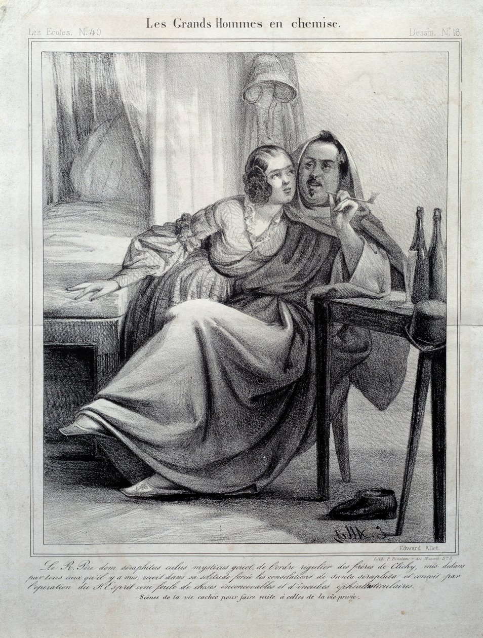 Les grands hommes en chemise Yazar Honore de Balzac
