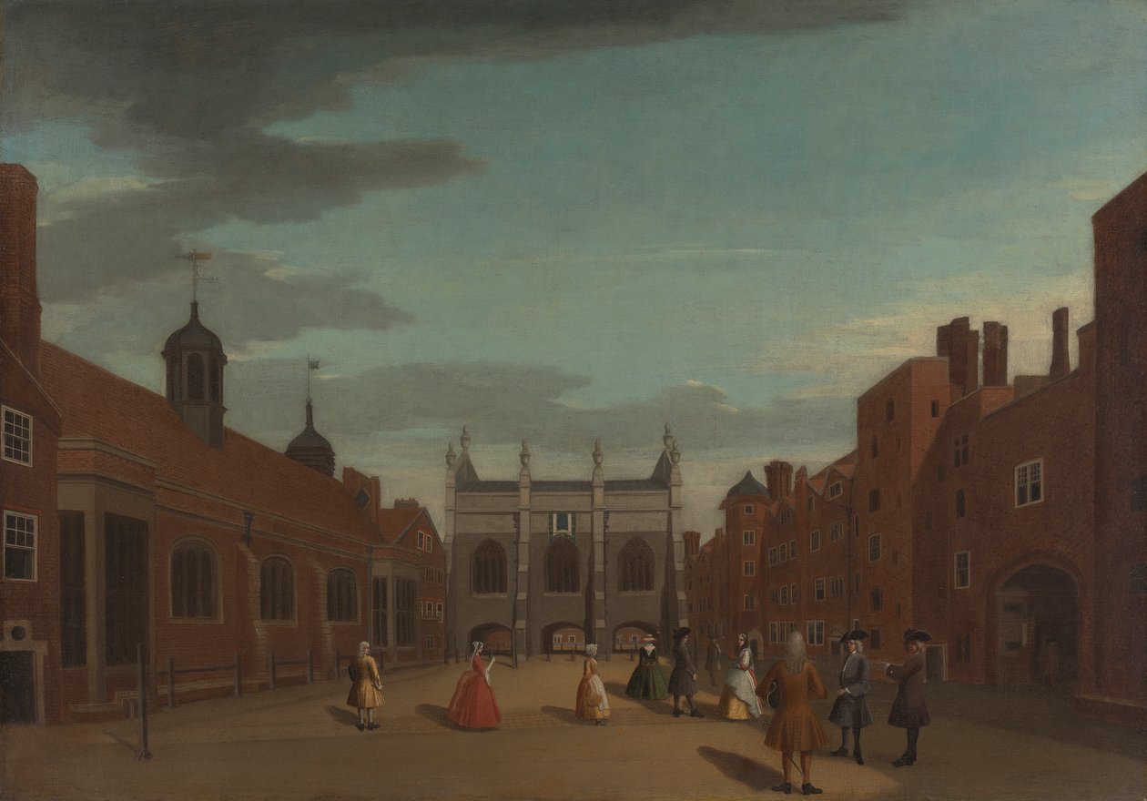 Lincoln's Inn, Şapel ve Old Hall, Londra by Unknown artist
