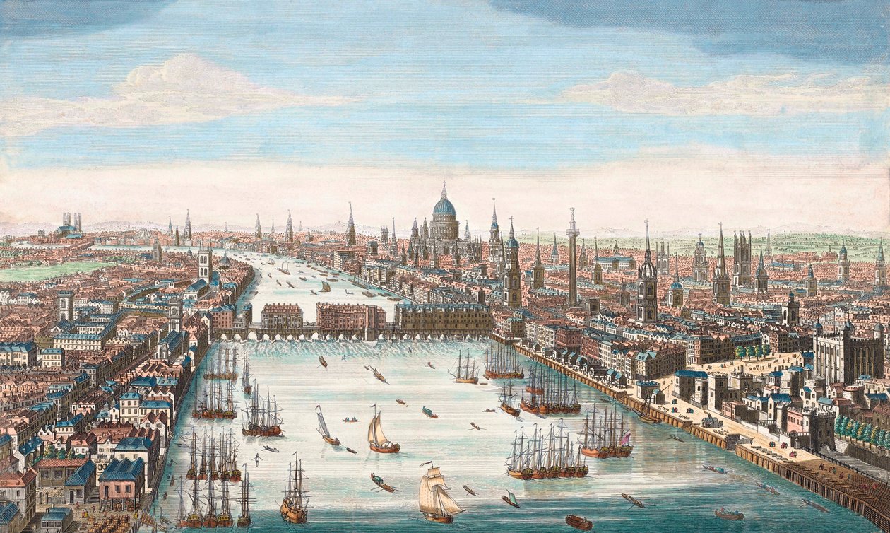 18. yüzyılda Londra, Thames Nehri