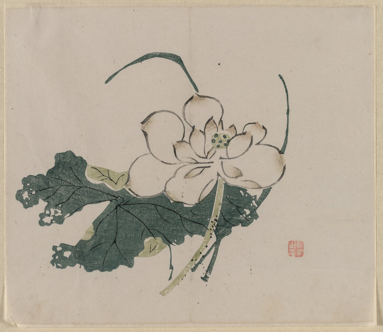 Lotus Çiçeği by Unknown artist