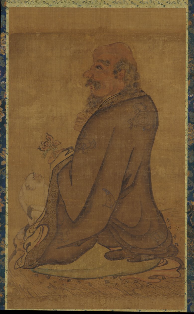 Beyaz Maymunlu Luohan by Unknown artist