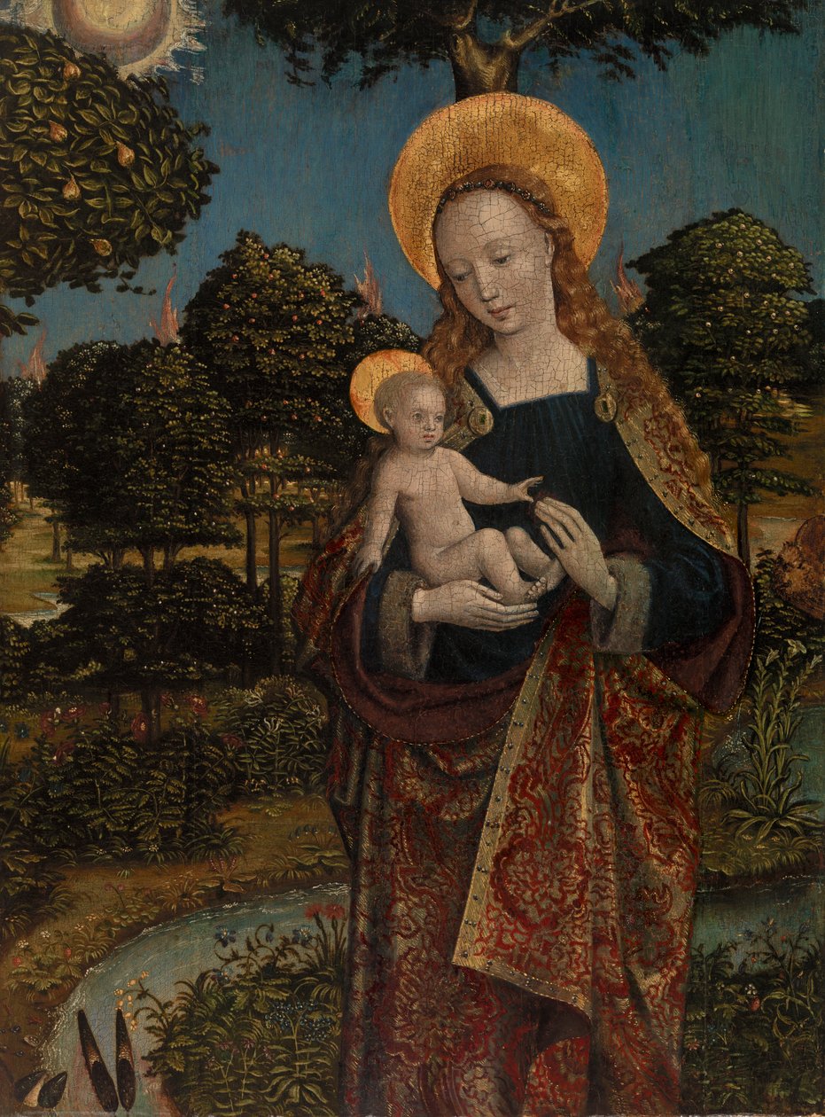 madonna ve çocuk by Unknown artist