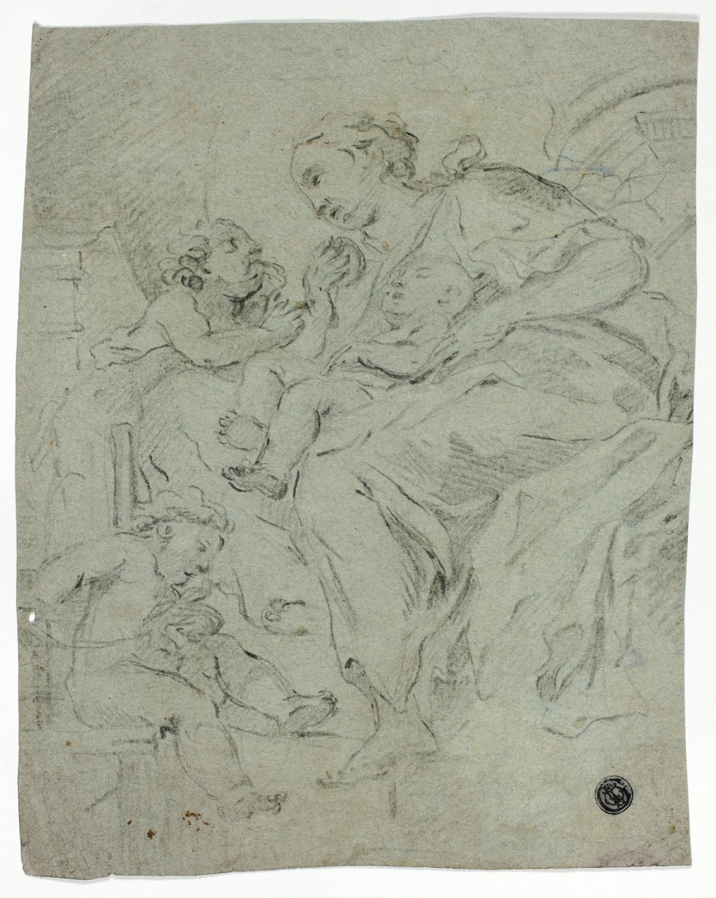 madonna ve çocuk by Unknown artist