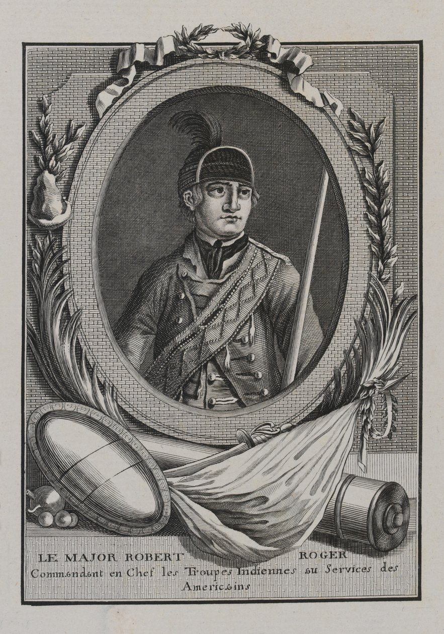 Binbaşı Robert Rogers by Unknown artist