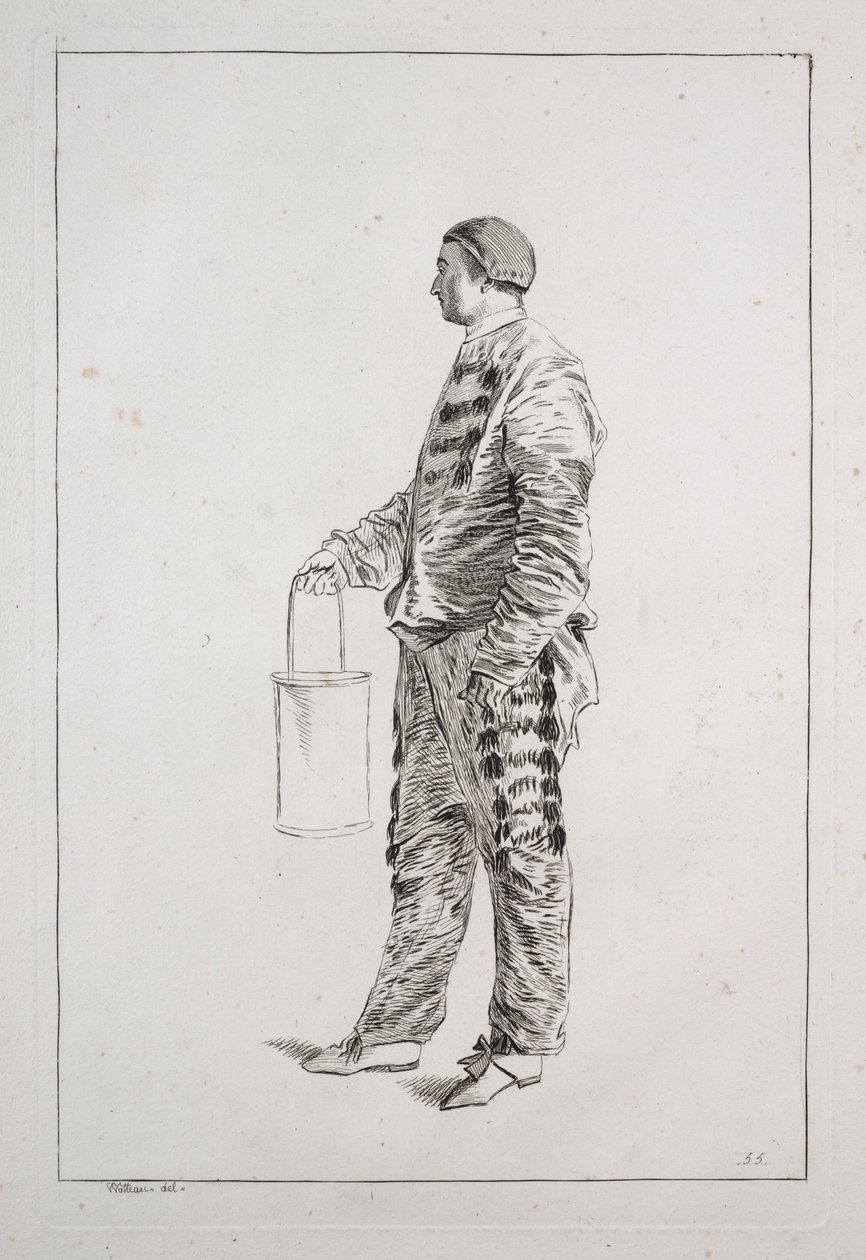 adam, ayakta by Unknown artist