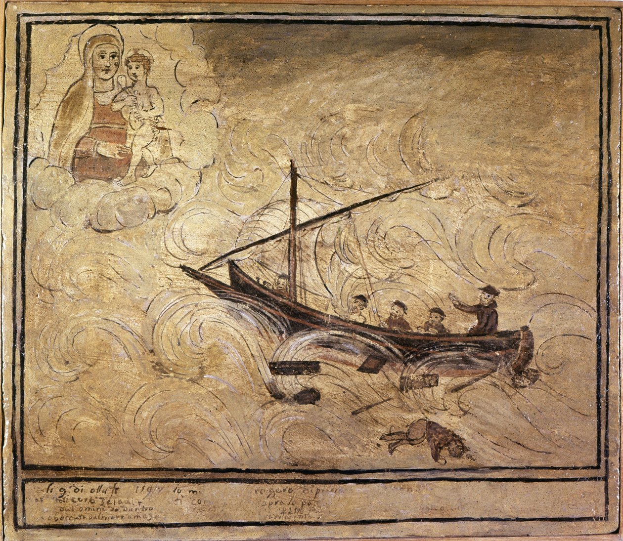 Denizdeki adam. Napoli