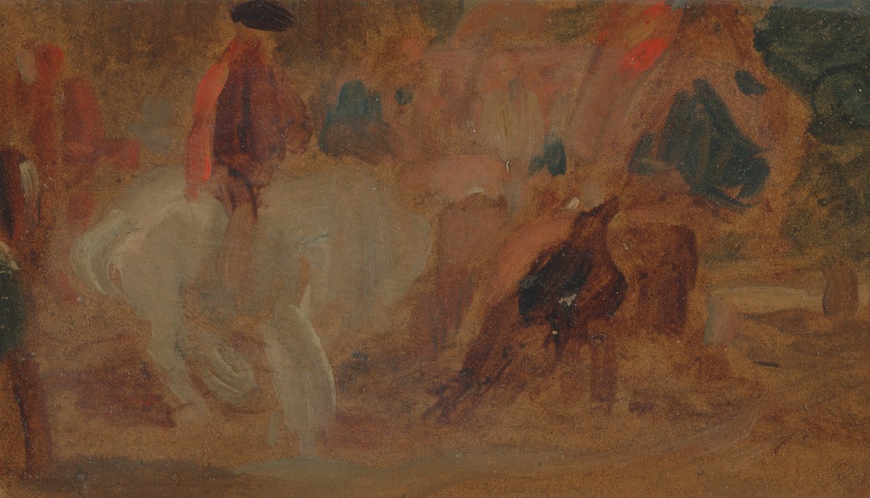 Beyaz Atlı Adam by Unknown artist