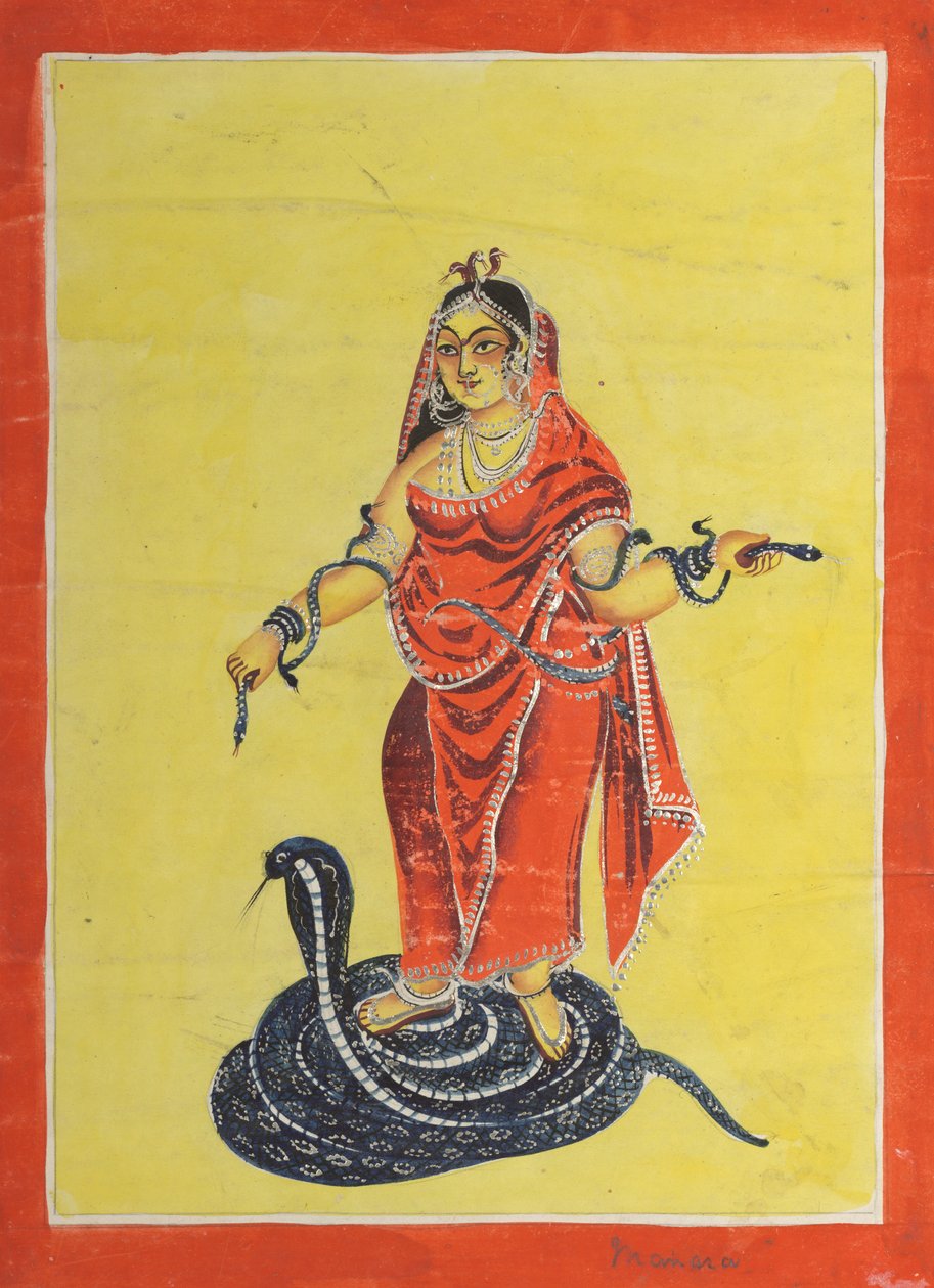 Manasa, Yılan Tanrıçası by Unknown artist