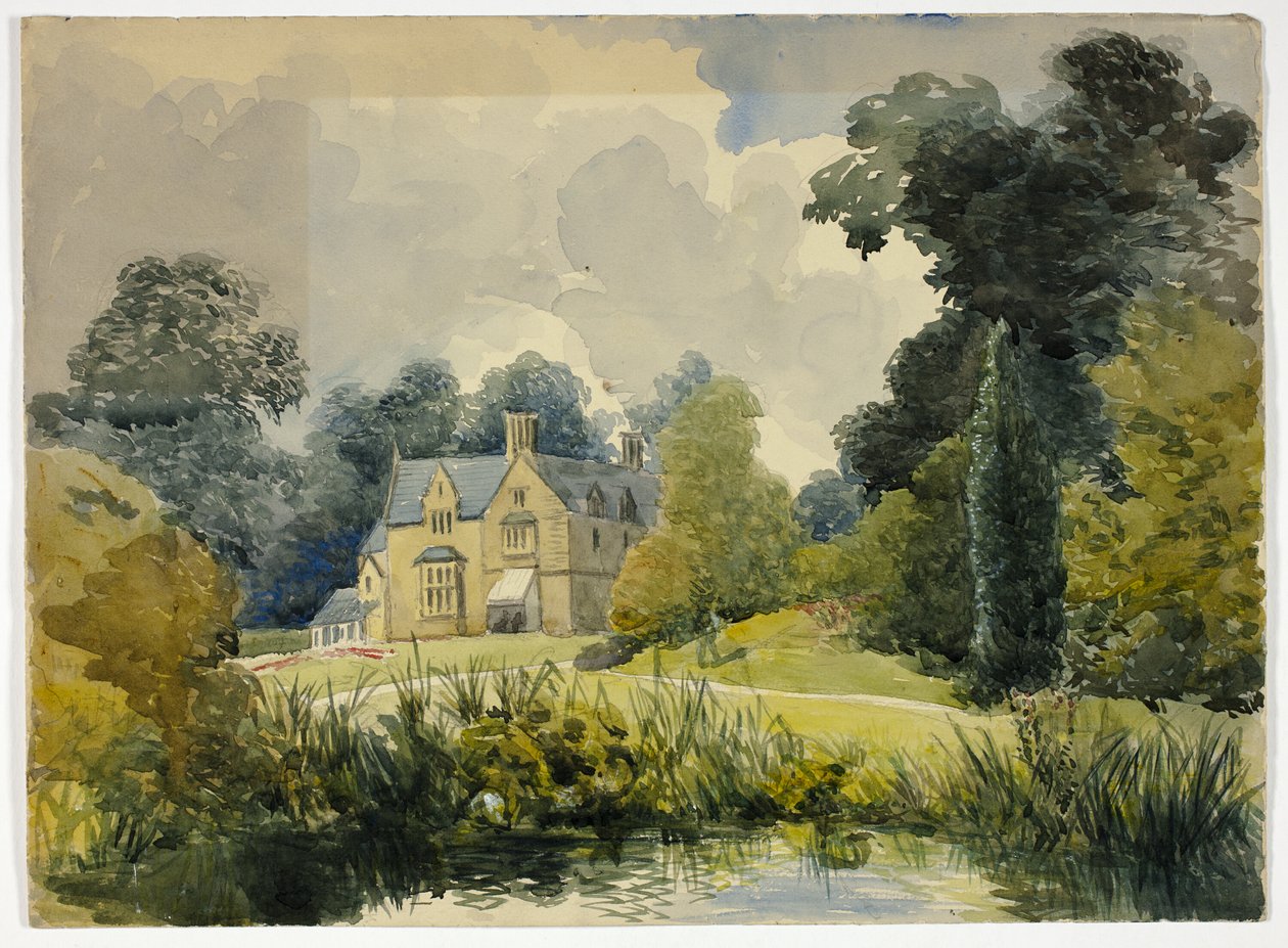 Göletten Görülen Malikane by Unknown artist