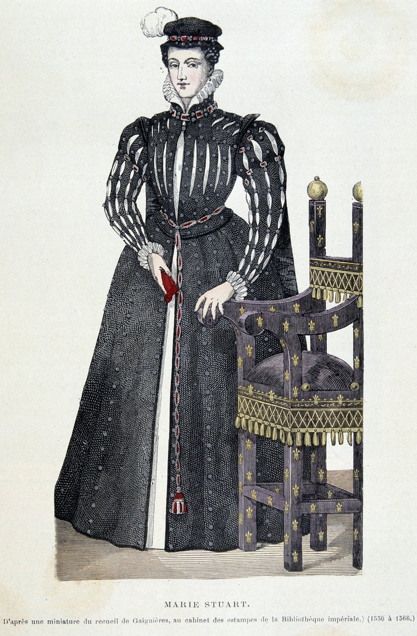 Marie Stuart - gravür by Unknown artist