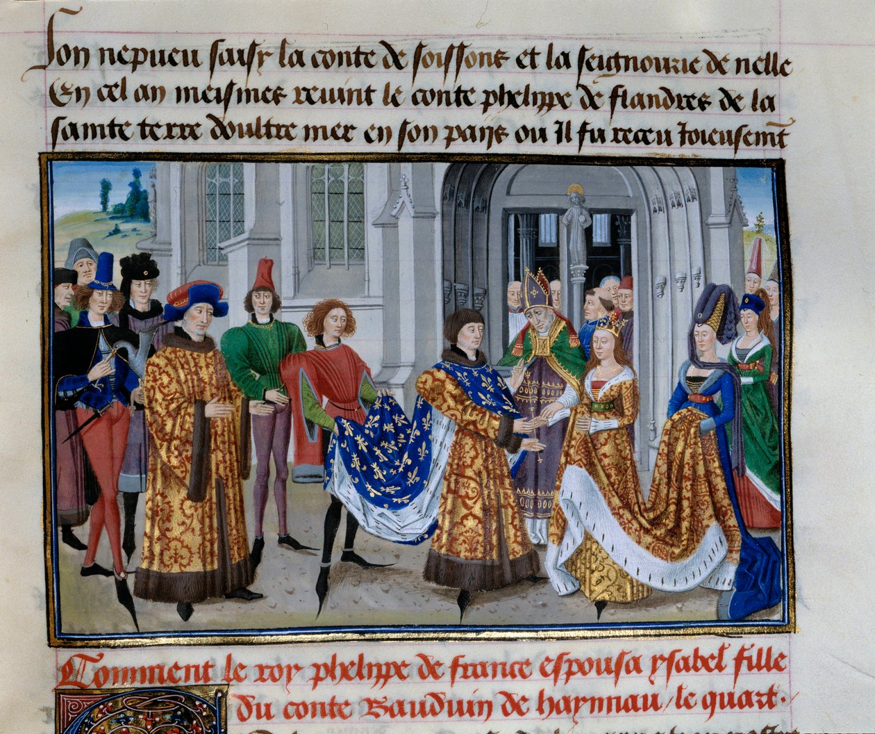 Philippe Auguste (1165-1223) ve Isabelle de Hainault