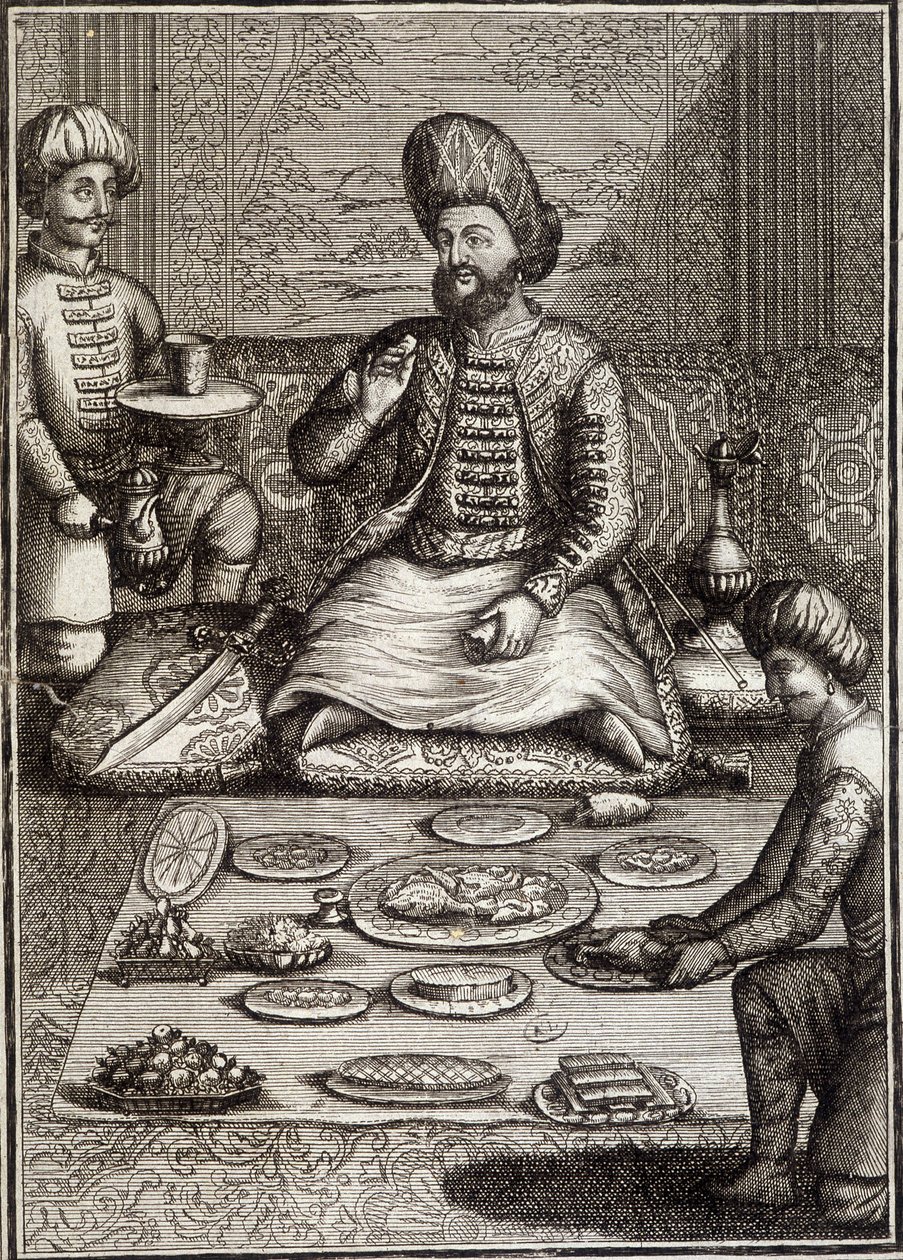 Méhémet Réza Beg, İran Büyükelçisi, 18. yüzyılın başlarında. by Unknown artist