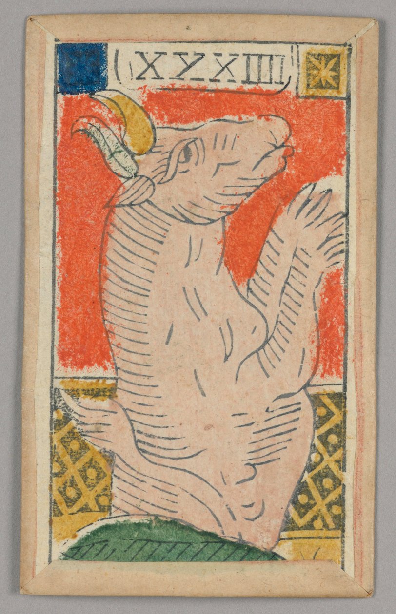 Minchiate (Tarot) Oyun Kağıdı by Unknown artist