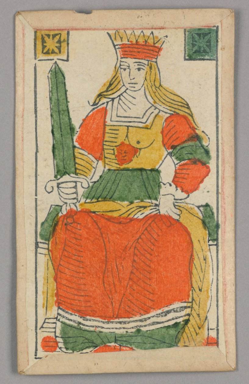 Minchiate (Tarot) Oyun Kağıdı by Unknown artist
