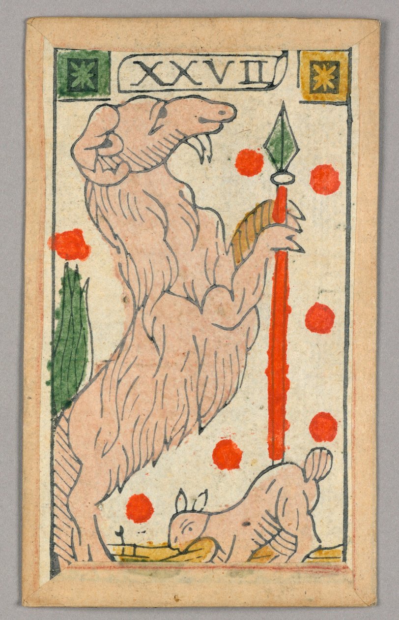 Minchiate (Tarot) Oyun Kağıdı by Unknown artist
