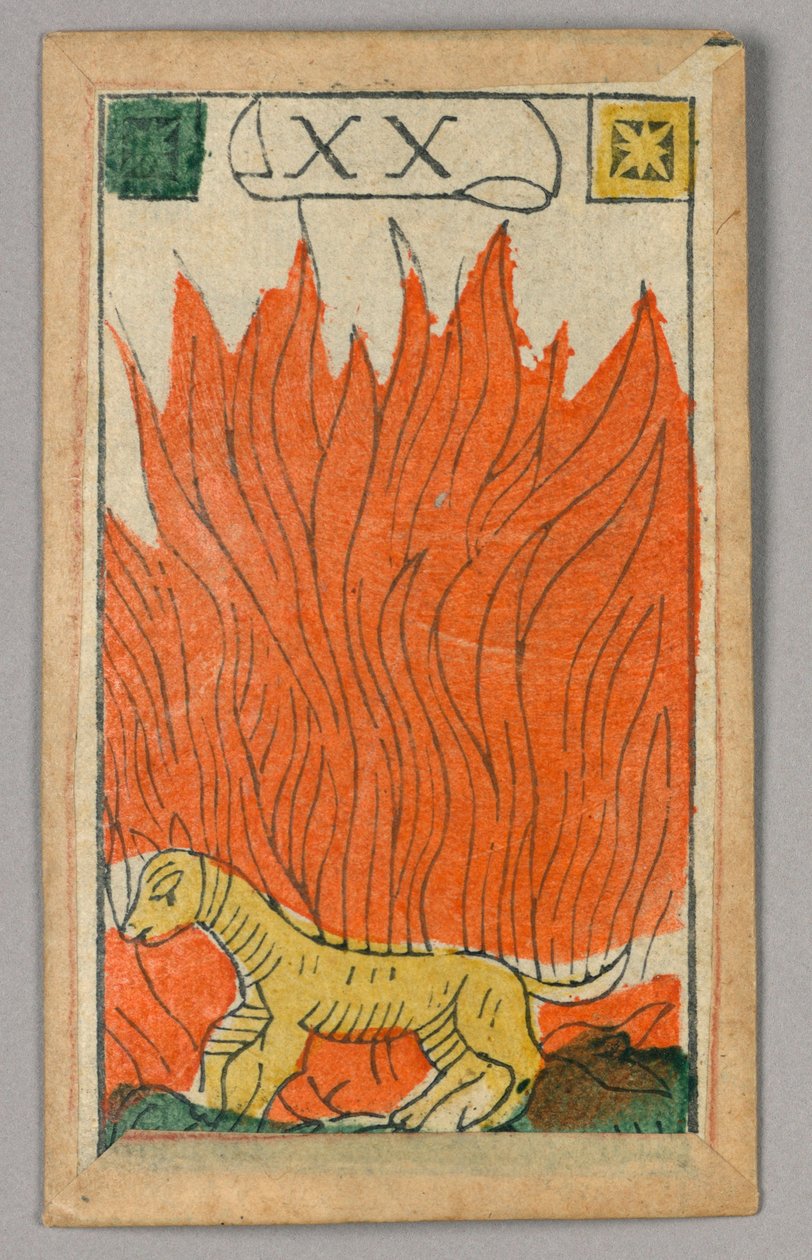 Minchiate (Tarot) Oyun Kağıdı by Unknown artist