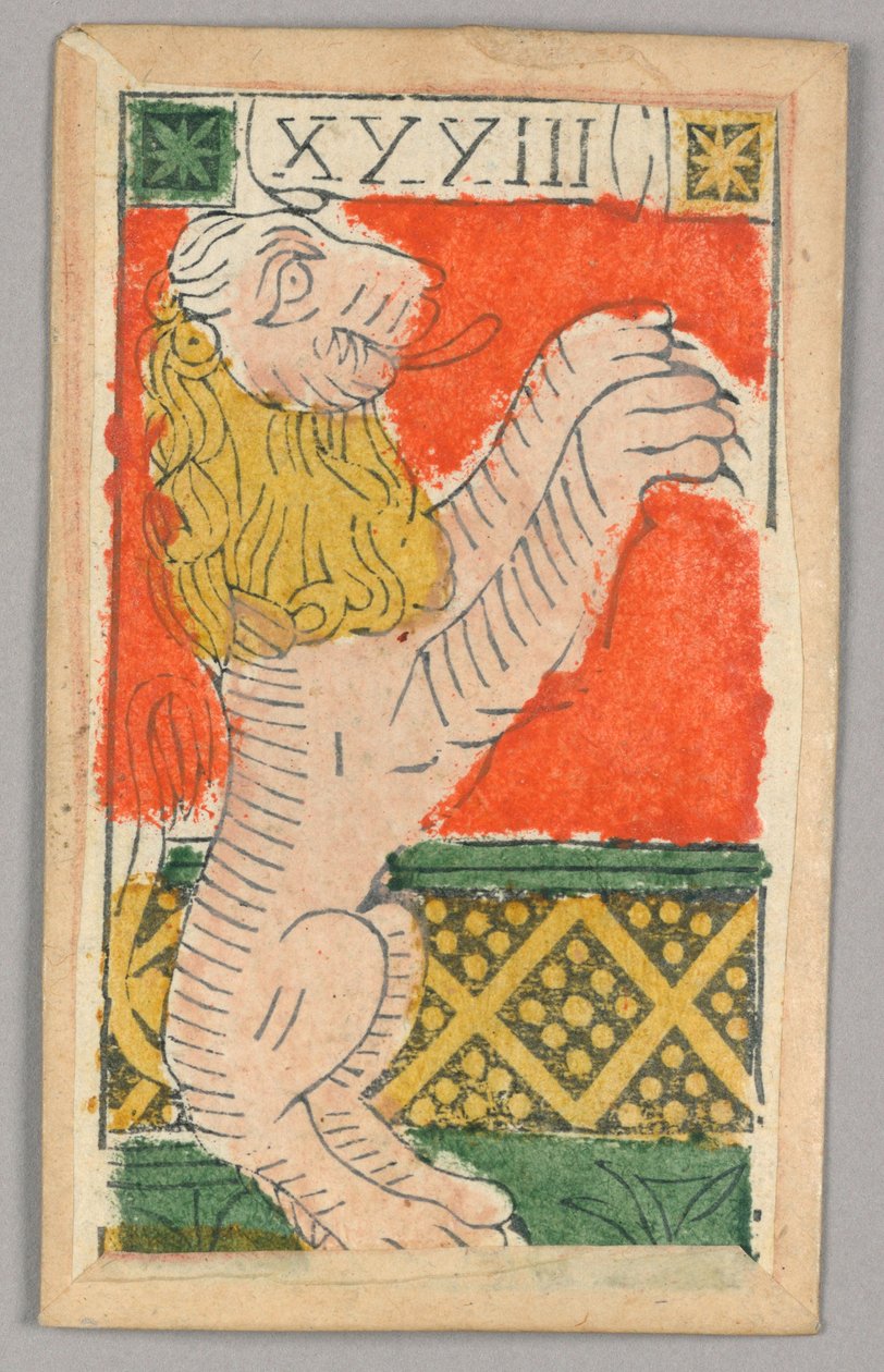 Minchiate (Tarot) Oyun Kağıdı by Unknown artist