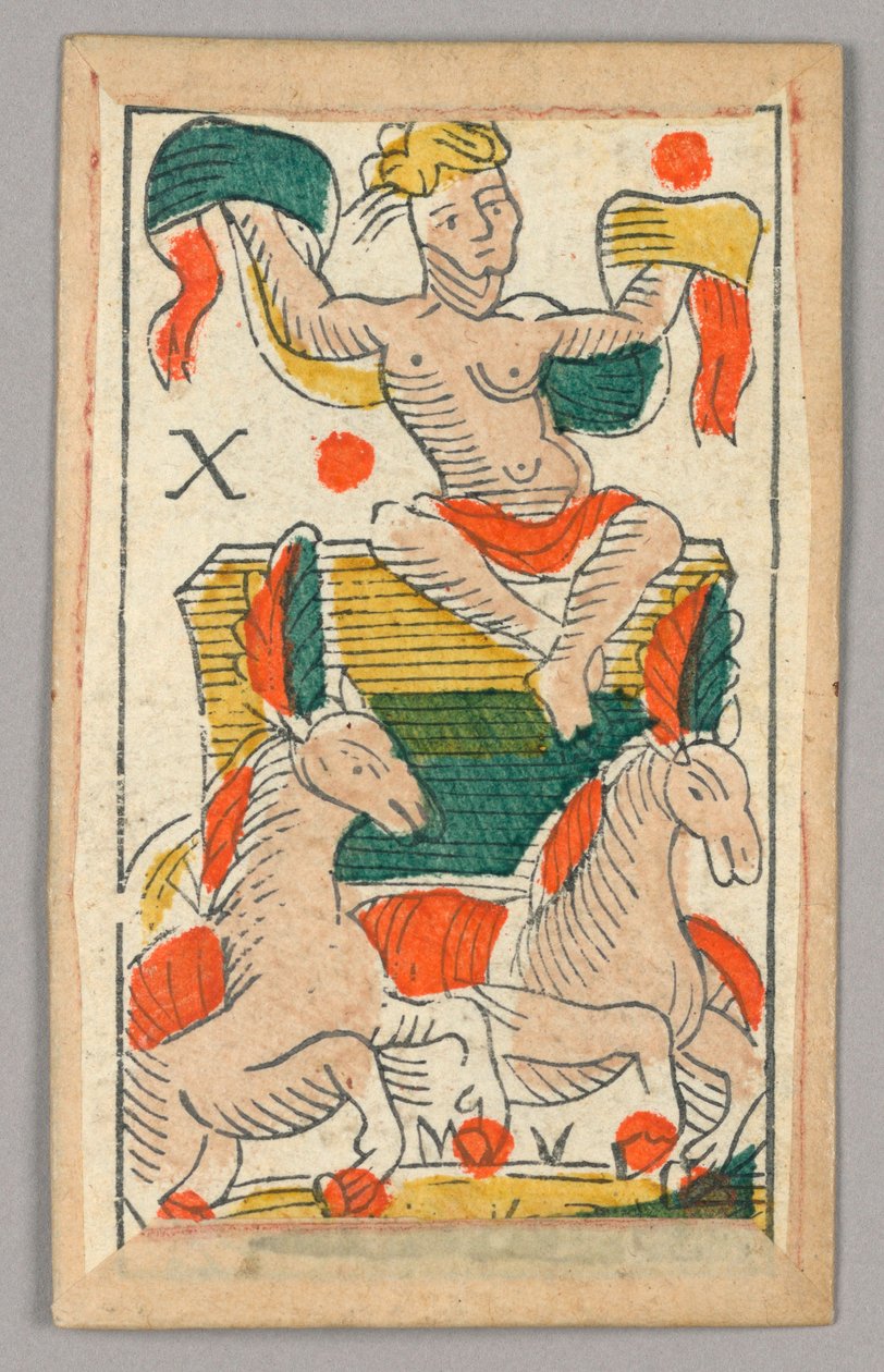 Minchiate (Tarot) Oyun Kağıdı by Unknown artist