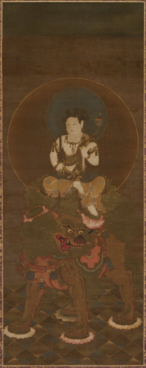 Beş Topuzlu Monju (Gokei Monju) by Unknown artist