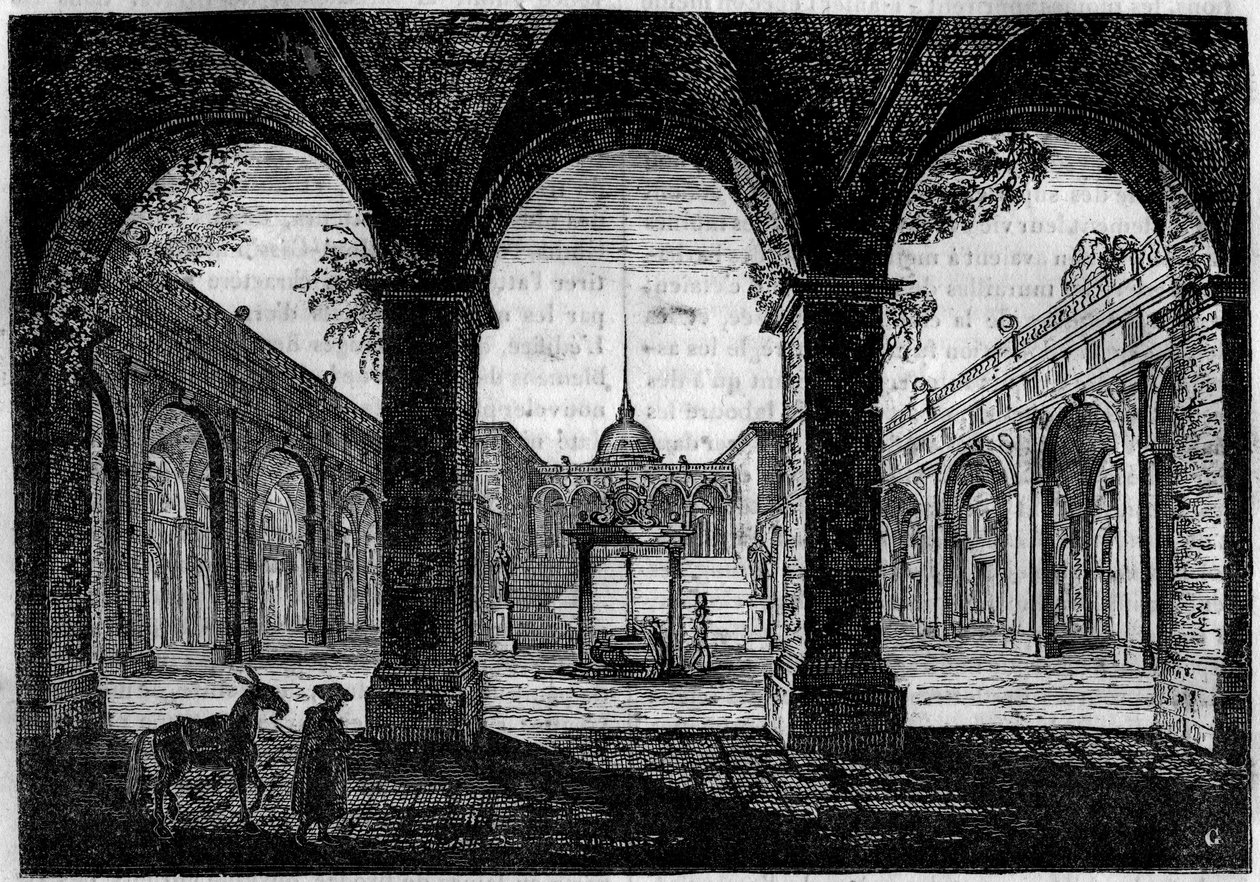 Montecassino Manastırı (Monte Cassino, Montecassino, Montecassino) by Unknown artist