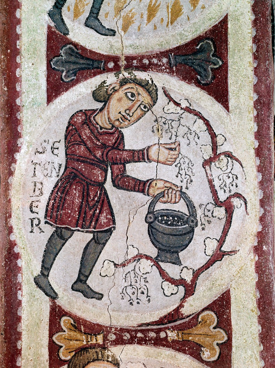 Ay döngüsü: Eylül (hasat). San Isidoro