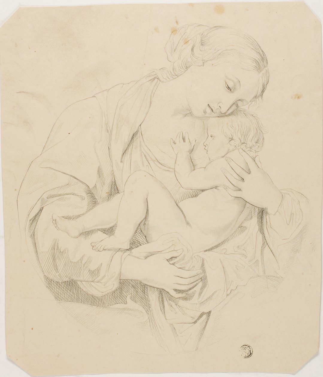 Anne ve Çocuk by Unknown artist
