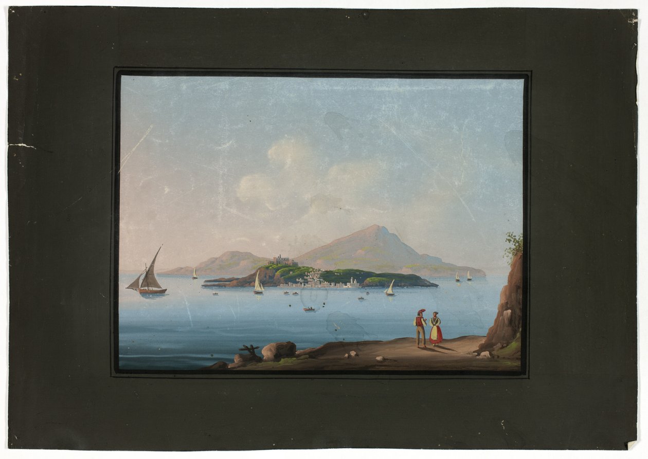 Vezüv ile Napoli by Unknown artist