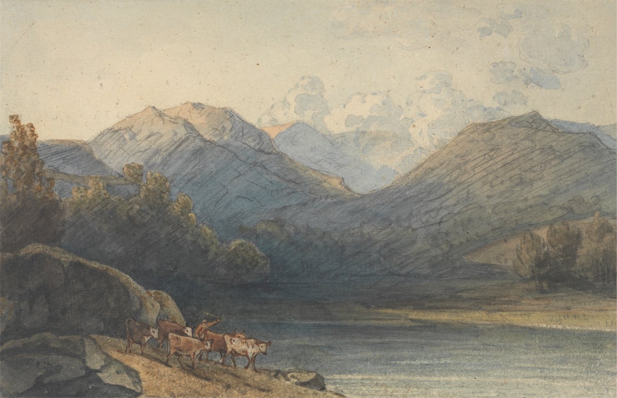 Ambleside yakınında by Unknown artist