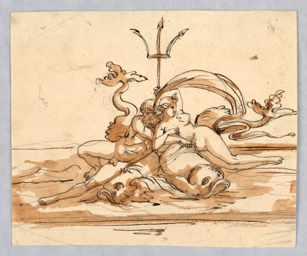 Neptün ve Amfitrit by Unknown artist