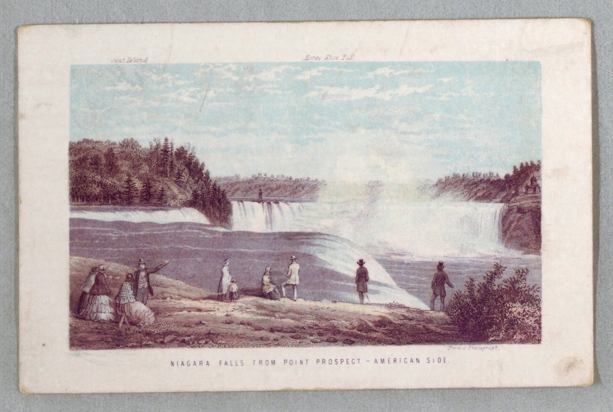 Point Prospect'ten Niagara Şelalesi - Niagara Şelalesi'nden Amerikan Tarafı: Eksiksiz Bir Rehber Olmak by Unknown artist