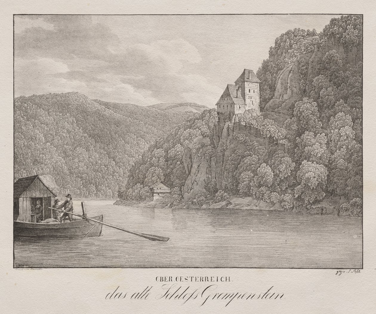 Aşağı Avusturya, Eski Kale Grempenstein by Unknown artist