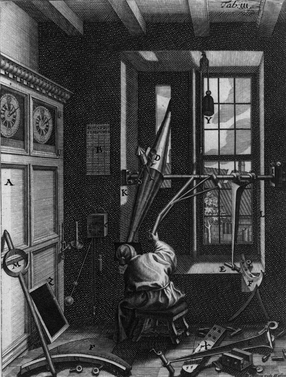Olaus Romer (Ole), Danimarkalı Astronom (1644-1710) Jüpiter