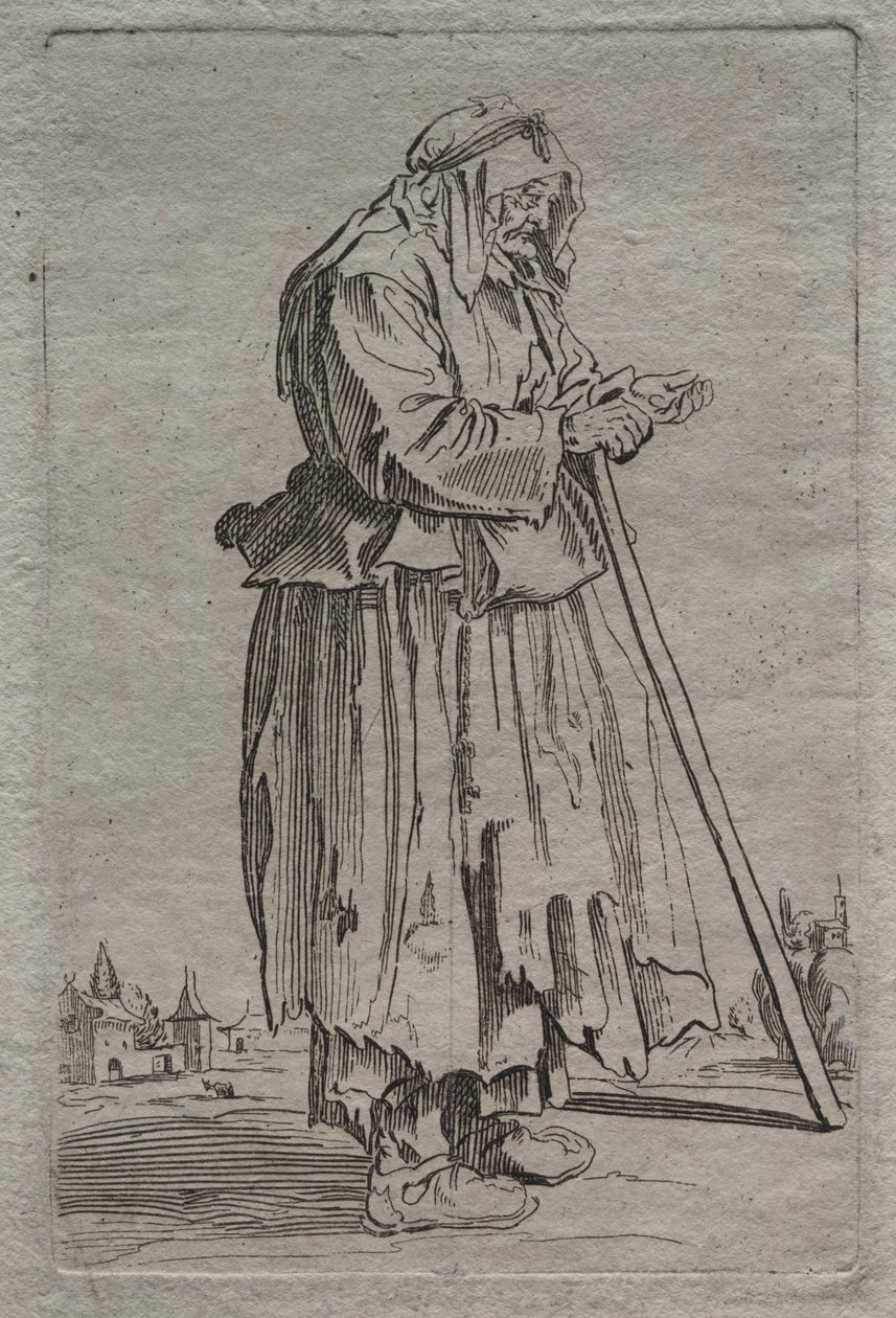 Yaşlı Dilenci Kadın by Unknown artist