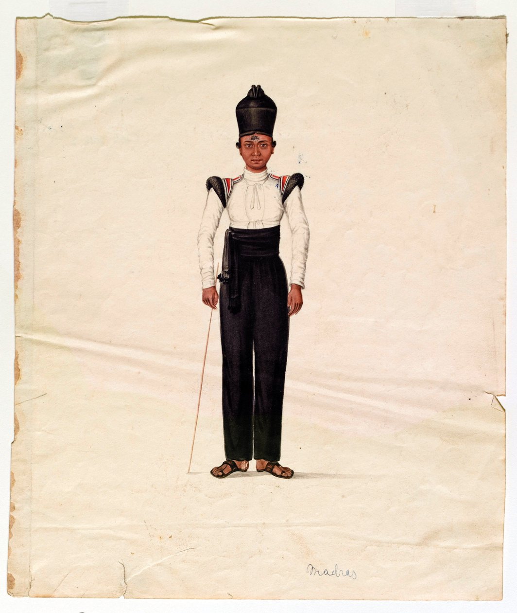 Düzenli çocuk, Madras Ordusu by Unknown artist