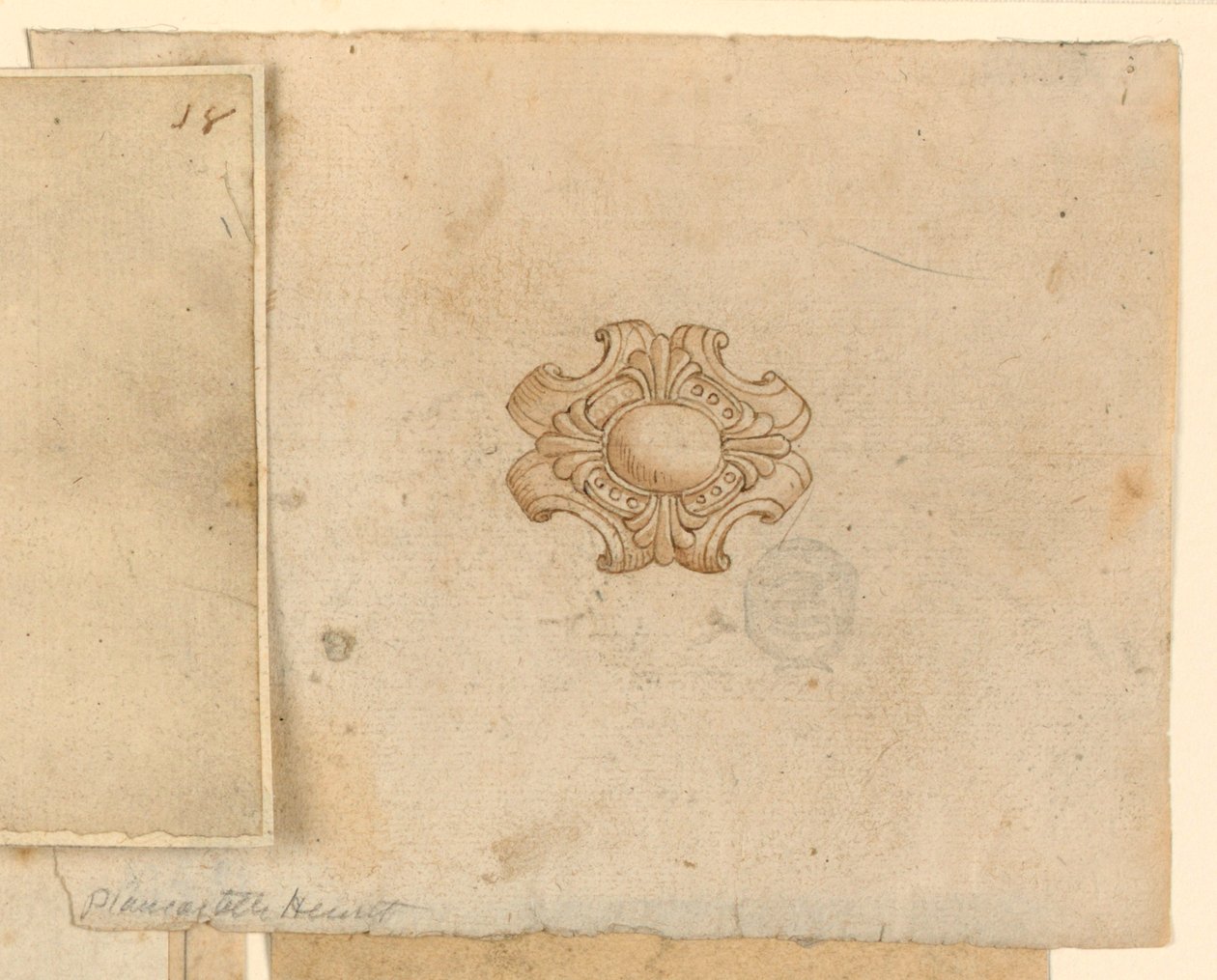 Oval Pırlanta Broş by Unknown artist