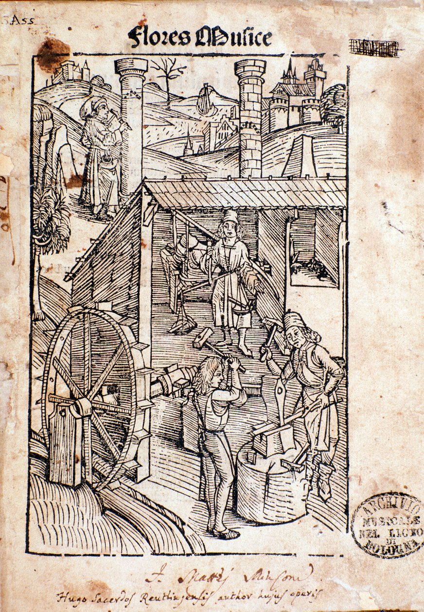 Flore müziklerinden bir sayfa, Hugo von Reutlingen