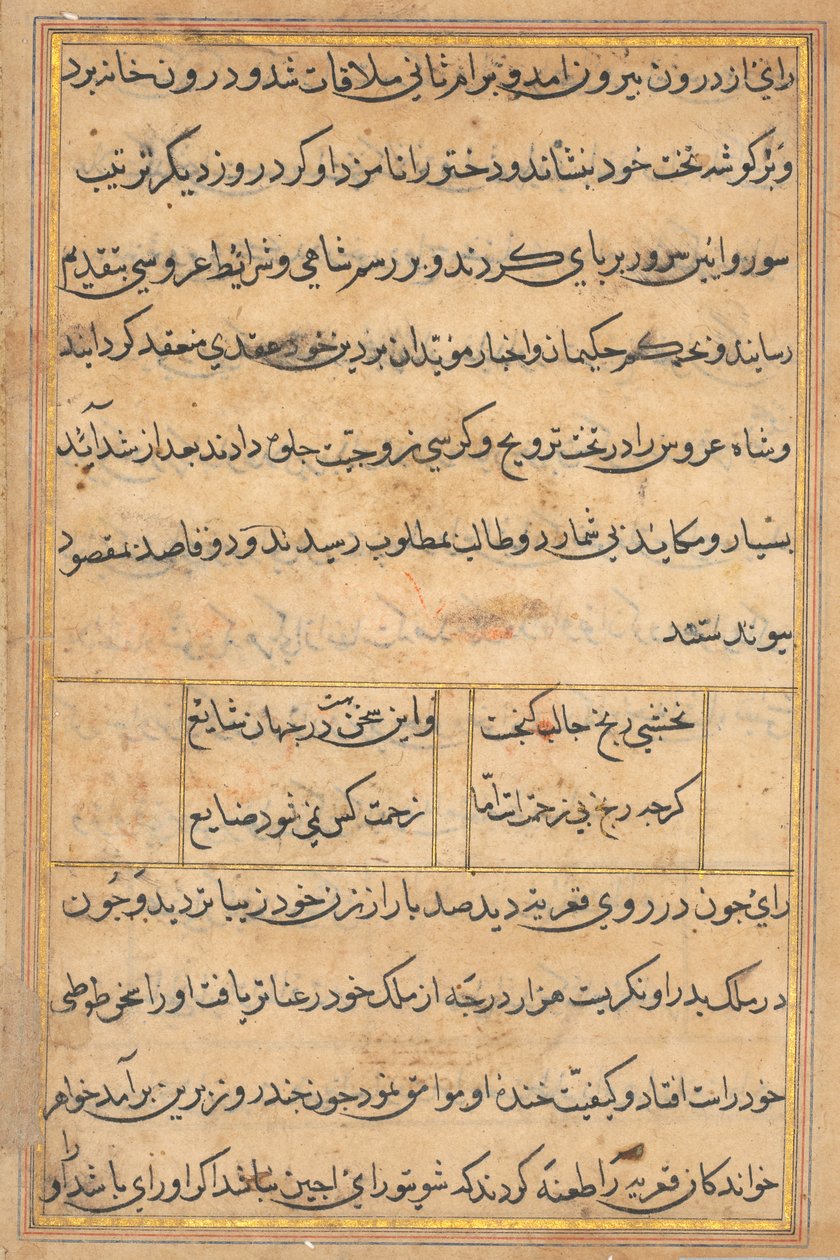Bir Papağan Masallarından Sayfa: metin sayfası by Unknown artist