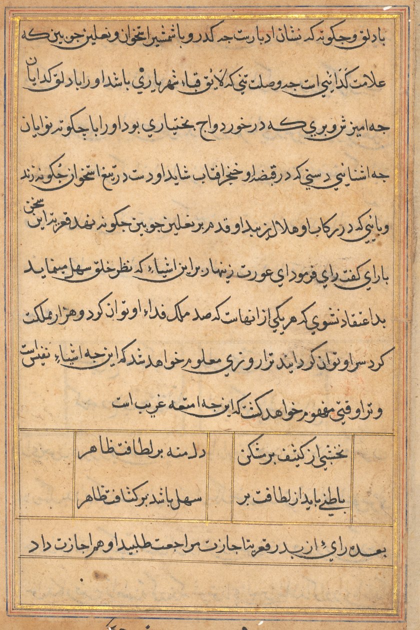 Bir Papağan Masallarından Sayfa: metin sayfası by Unknown artist