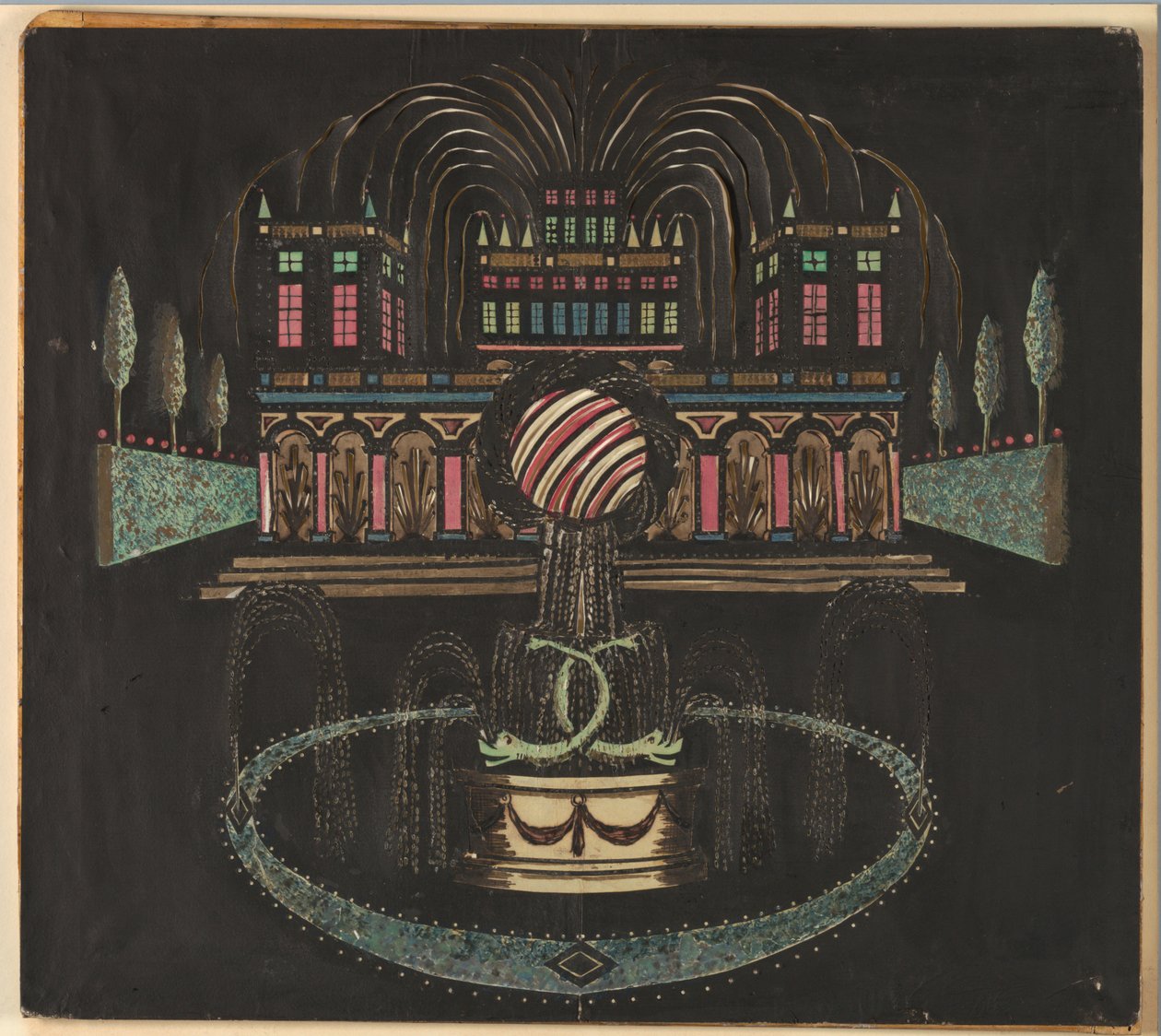 Saray ve Çeşme by Unknown artist